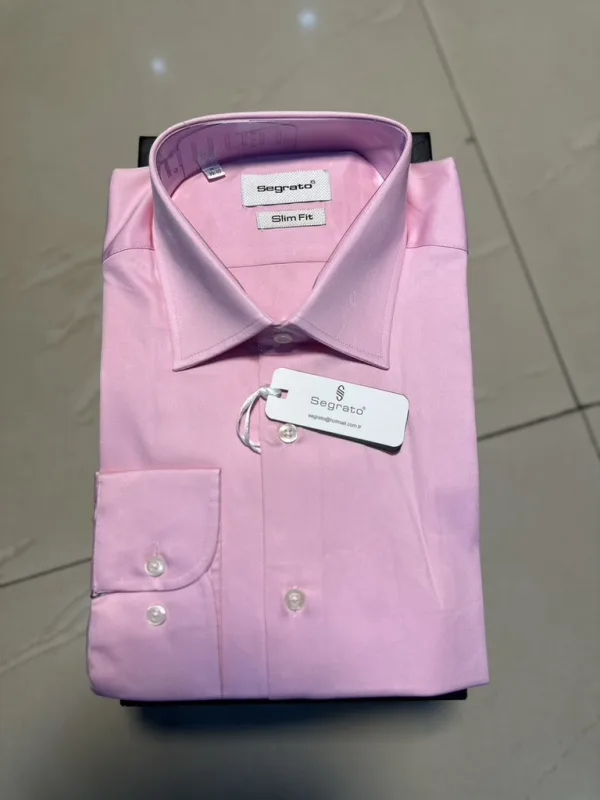 Dusty Rose Button-Down Shirt — alternate view