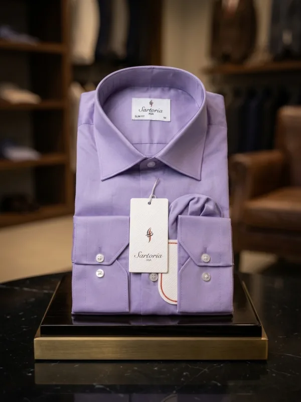 Lavender Button-Down Shirt