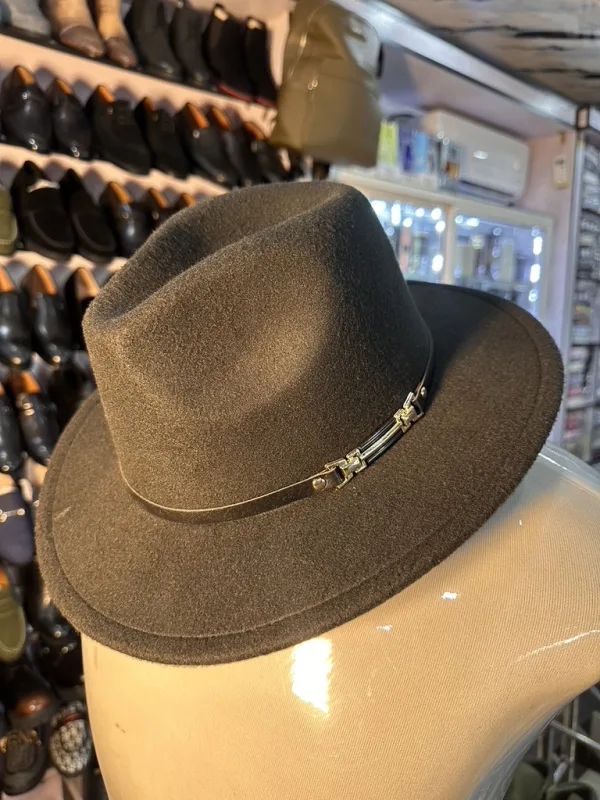 Stone Chain Fedora — alternate view