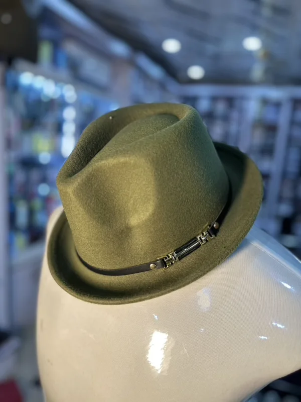 Olive Chain Fedora