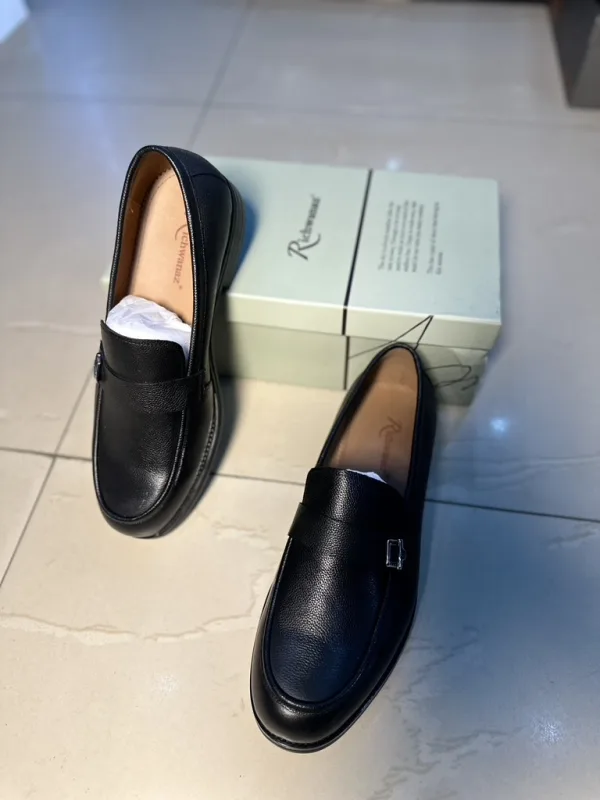 Classic Black Slip-On Loafers — thumbnail 3